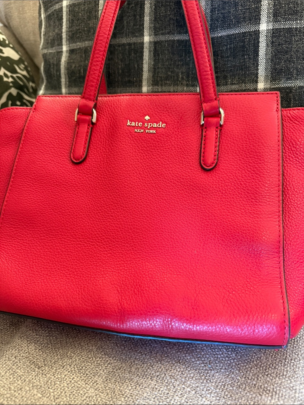 Kate Spade Red Leather Bag